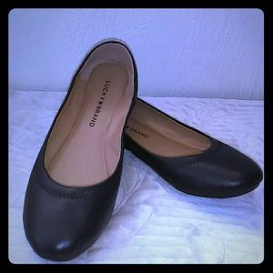 Lucky brand black flats